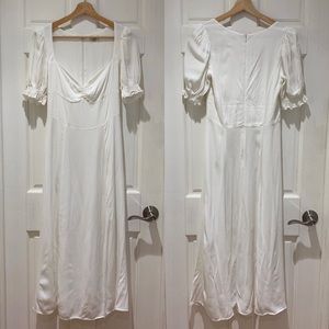 Aritzia Wilfred Tome Midi Side Slit Dress - Size 4